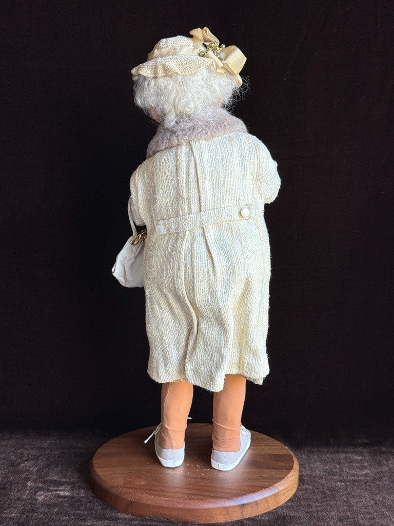 NIADA Artist Annie Wahl Rosie Moser's Victoria Secret Original Doll Mixed Media