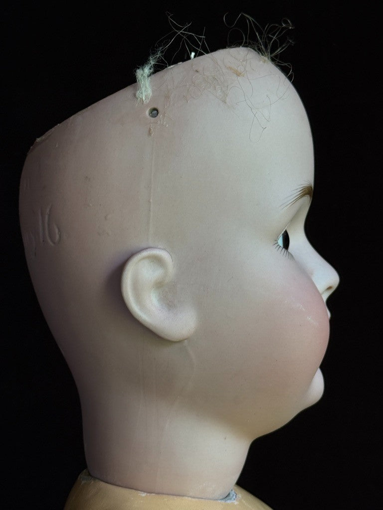 Large Antique German 31” Kestner 171 Bisque Head Doll