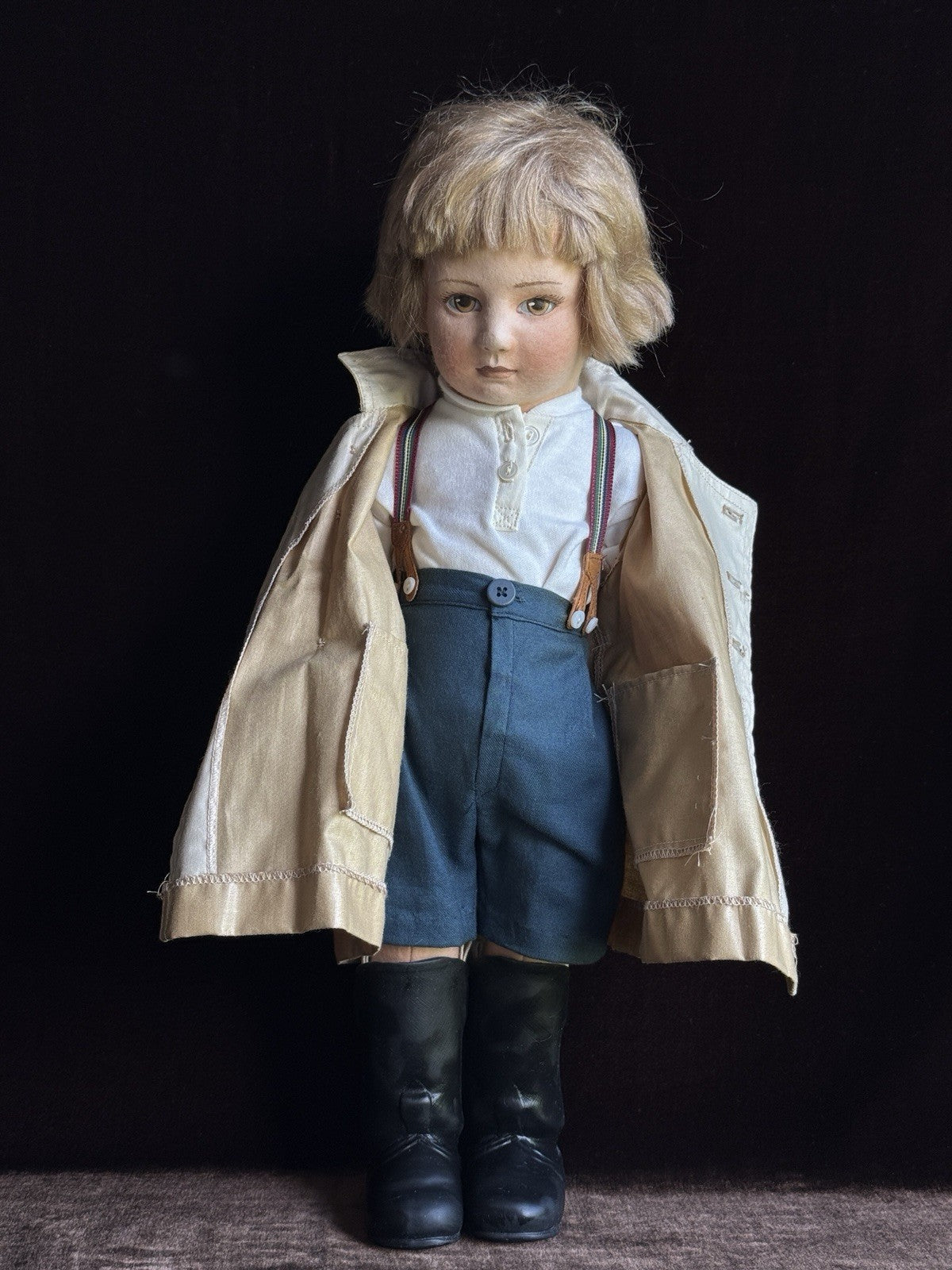 John Wright Christopher Robin Winnie the Pooh Series II Cloth Felt Doll LE 500