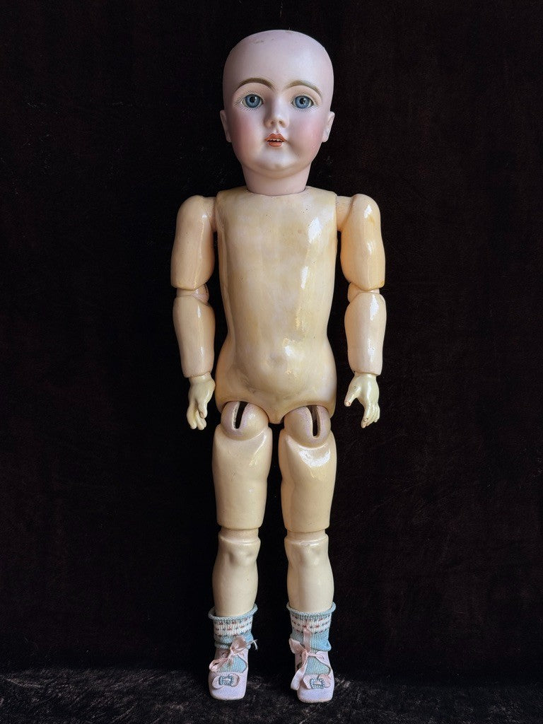 Rare Antique German 20” Kestner 149 Bisque Head Doll