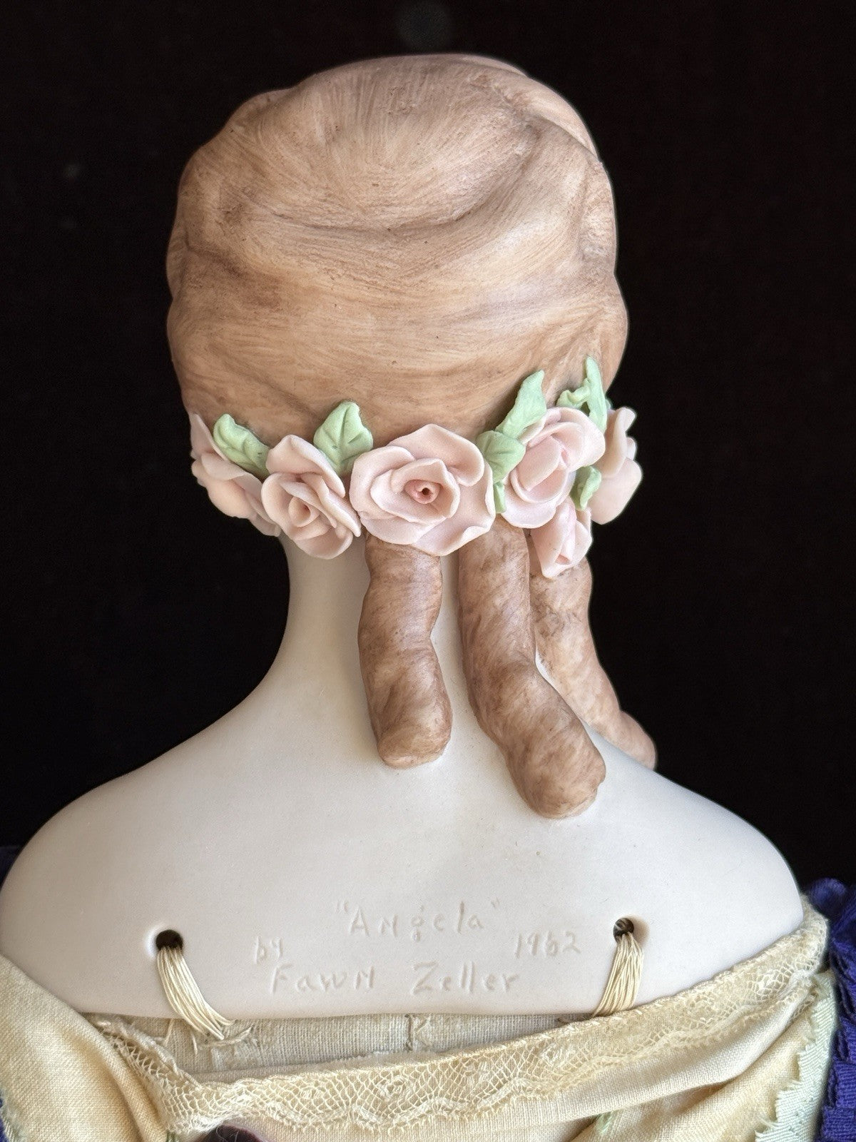 Vintage 1962 Porcelain 17.5” NIADA  Artist Fawn Zeller “Angela” Doll