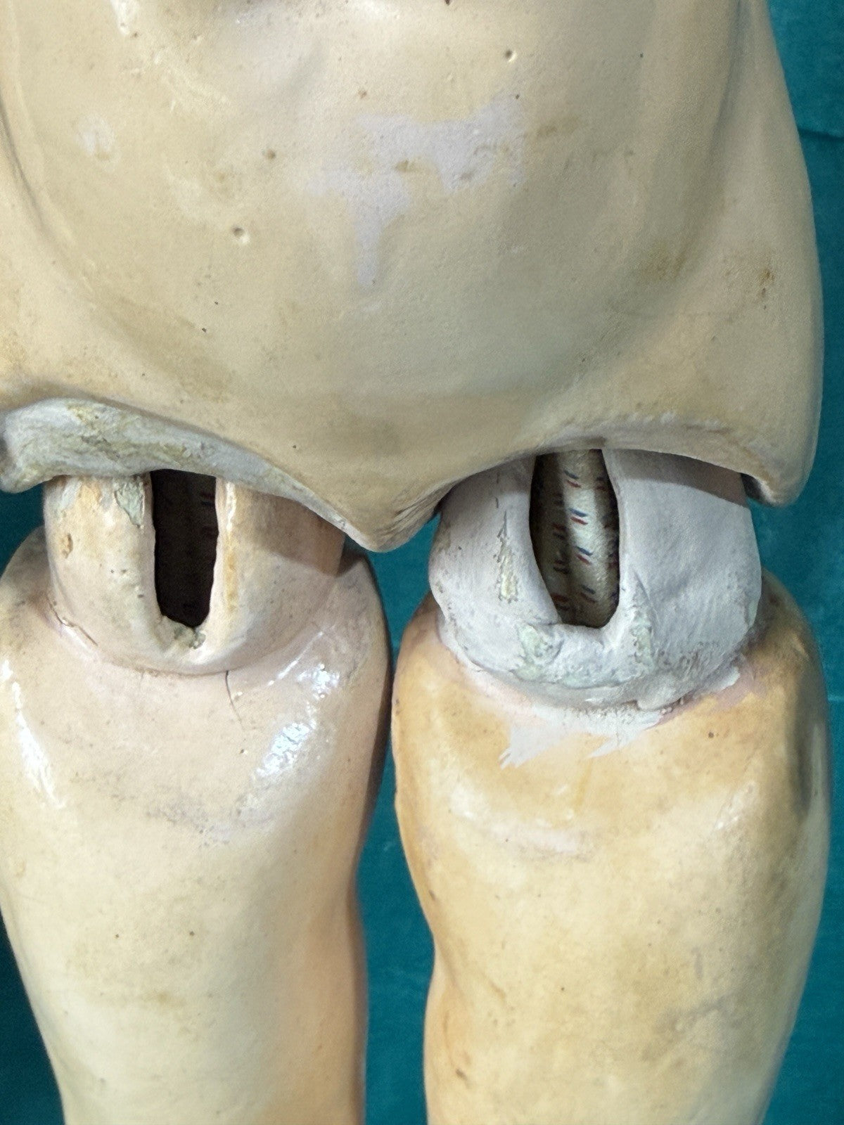 Antique German Simon Halbig  Bisque Head Composition Body 23” Doll