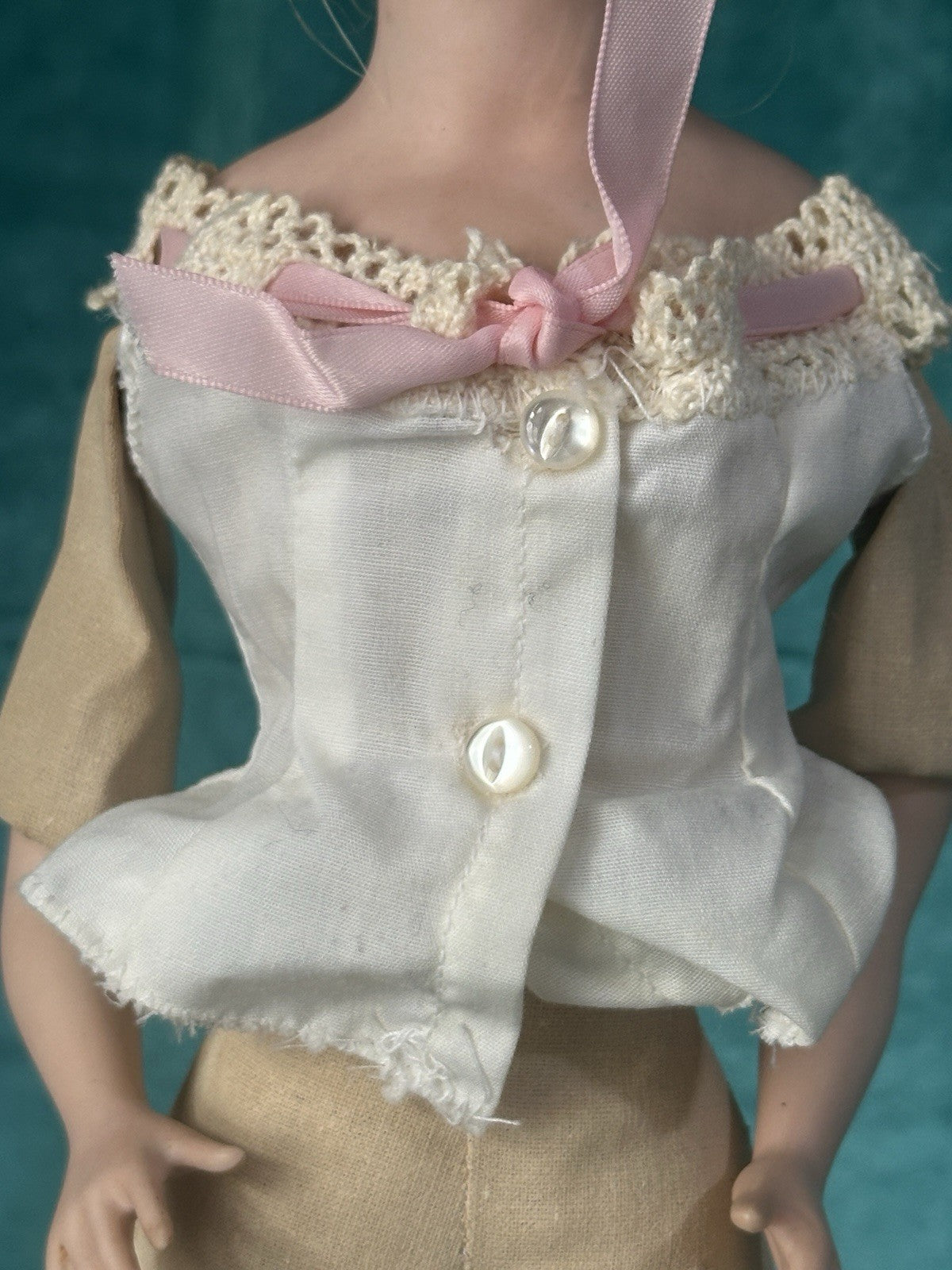 Vintage 1970’s Reproduction of Antique German Kestner Gibson Girl 15” Doll