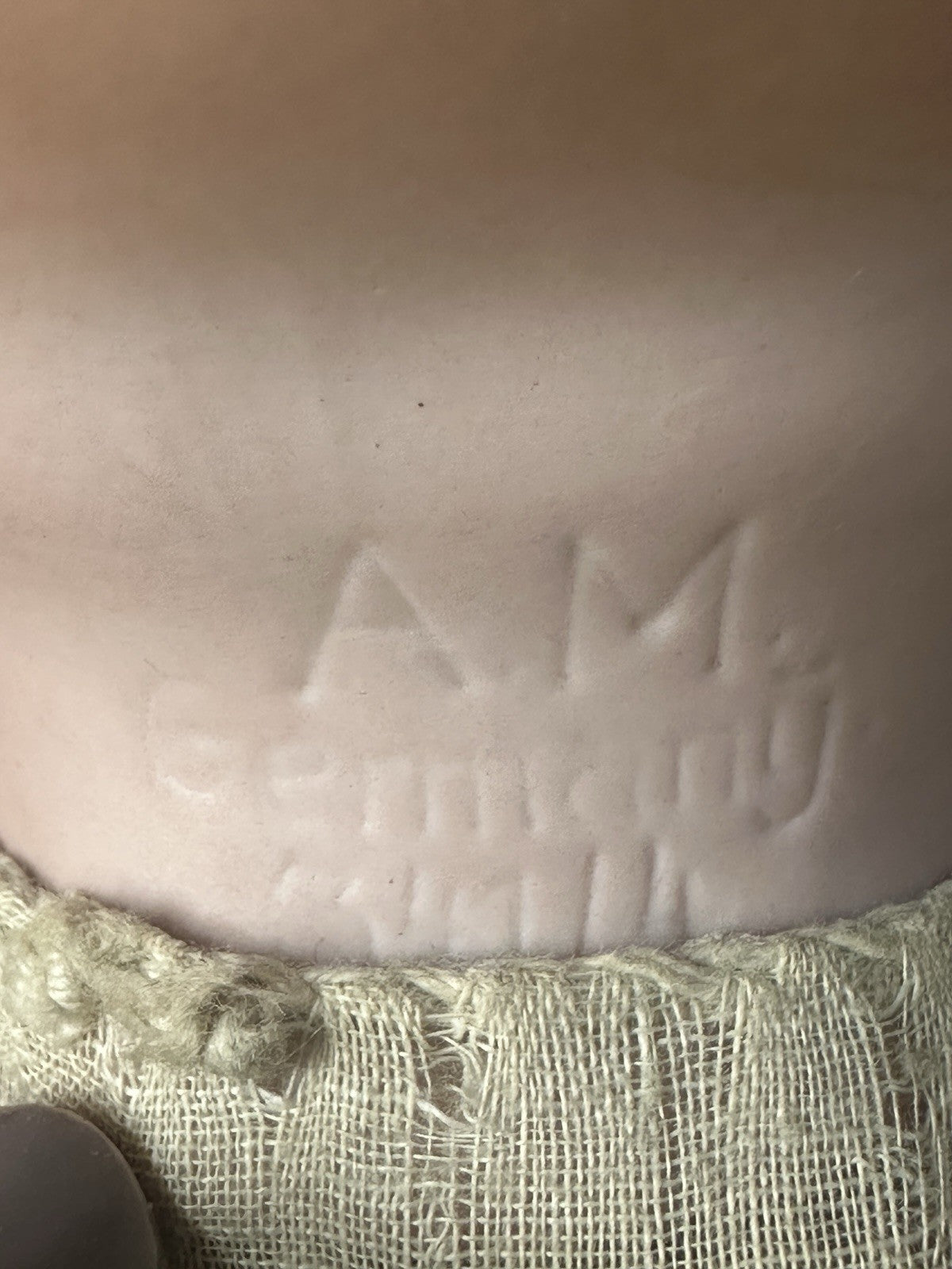 Antique German Armand Marseille Dream Baby Bisque Head 16” Doll