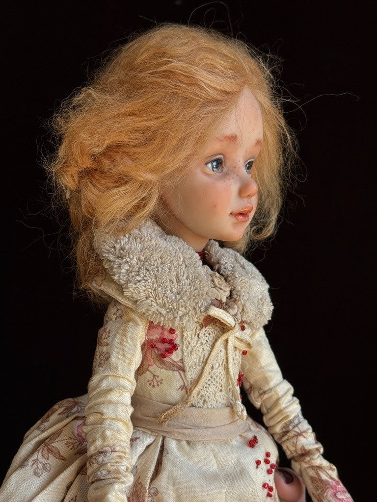OOAK Russian Artist 21" Oplakanska Helena Olivia Doll in Box with Tag