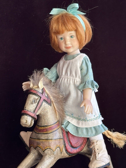 Collectible UFDC 8” Miniature Vinyl Doll Emily by Heather Maciak