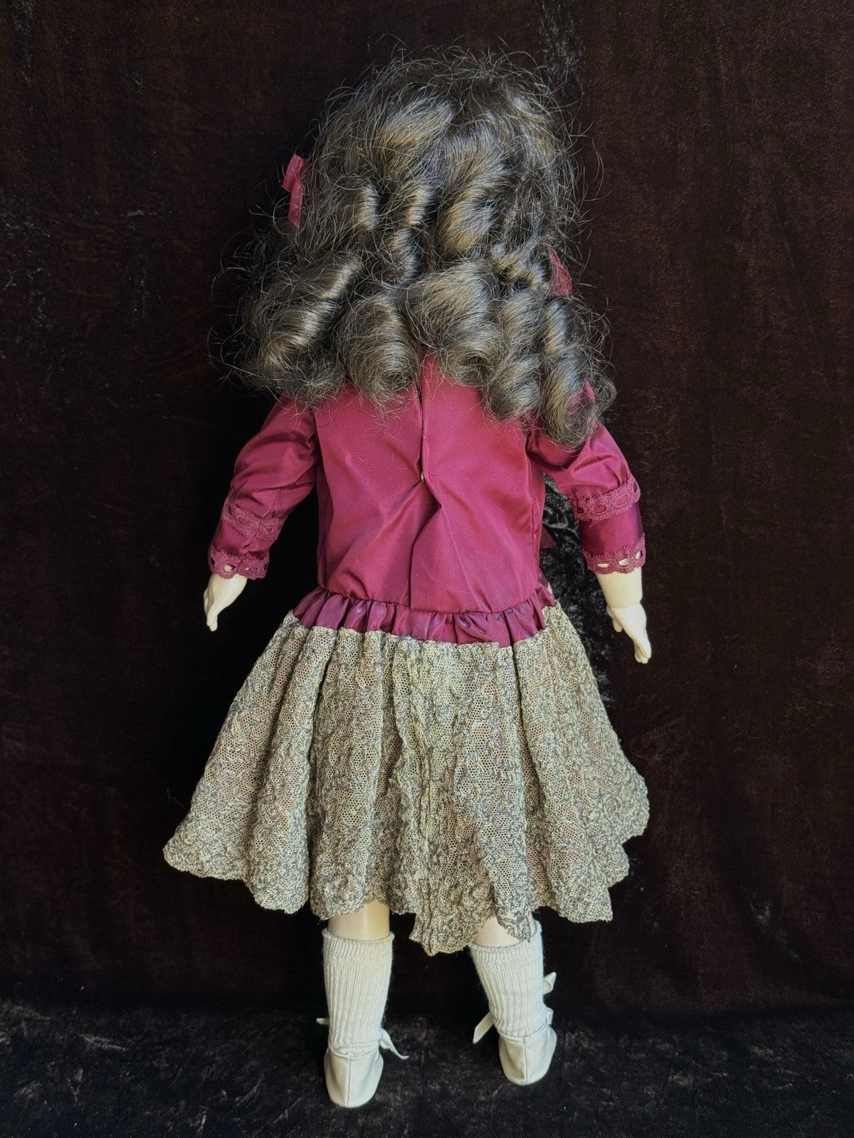 Antique German 20” Schoenau & Hoffmeister 1906 Bisque Head Doll