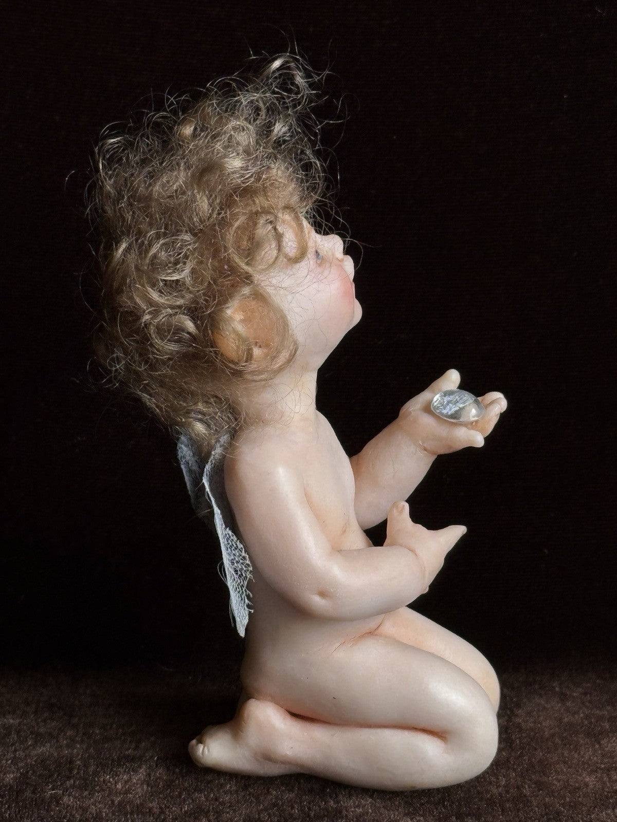 OOAK Miniature Contemporary Artist Polymer Clay Elf Doll