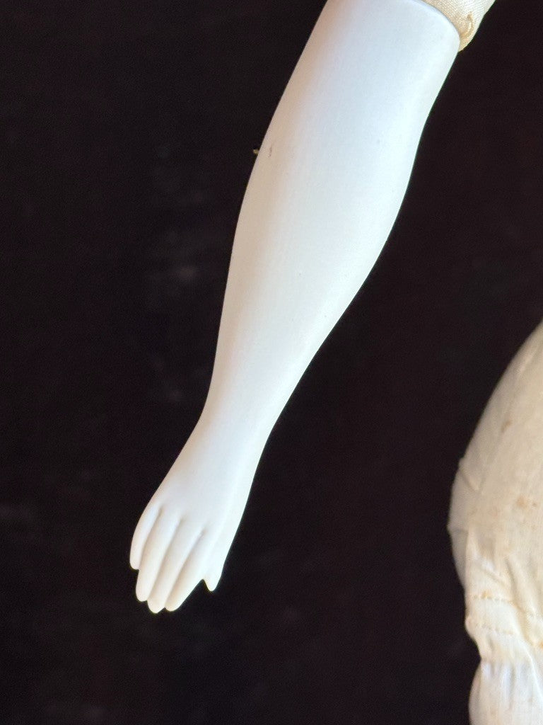 Antique German 20.75” Dornheim, Koch & Fisher Parian Dagmar China Head Doll