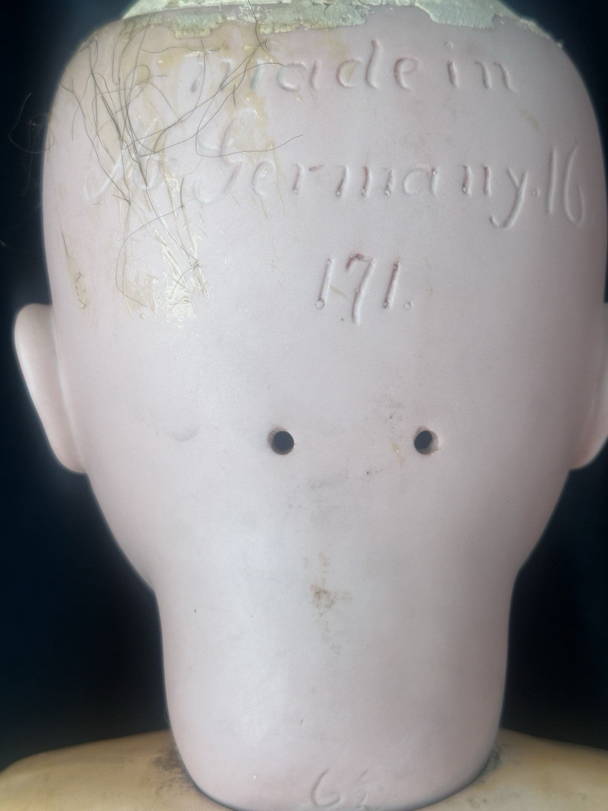 Antique JDK Kestner Mold 171 29” Doll Bisque Head Stamped Composition Body