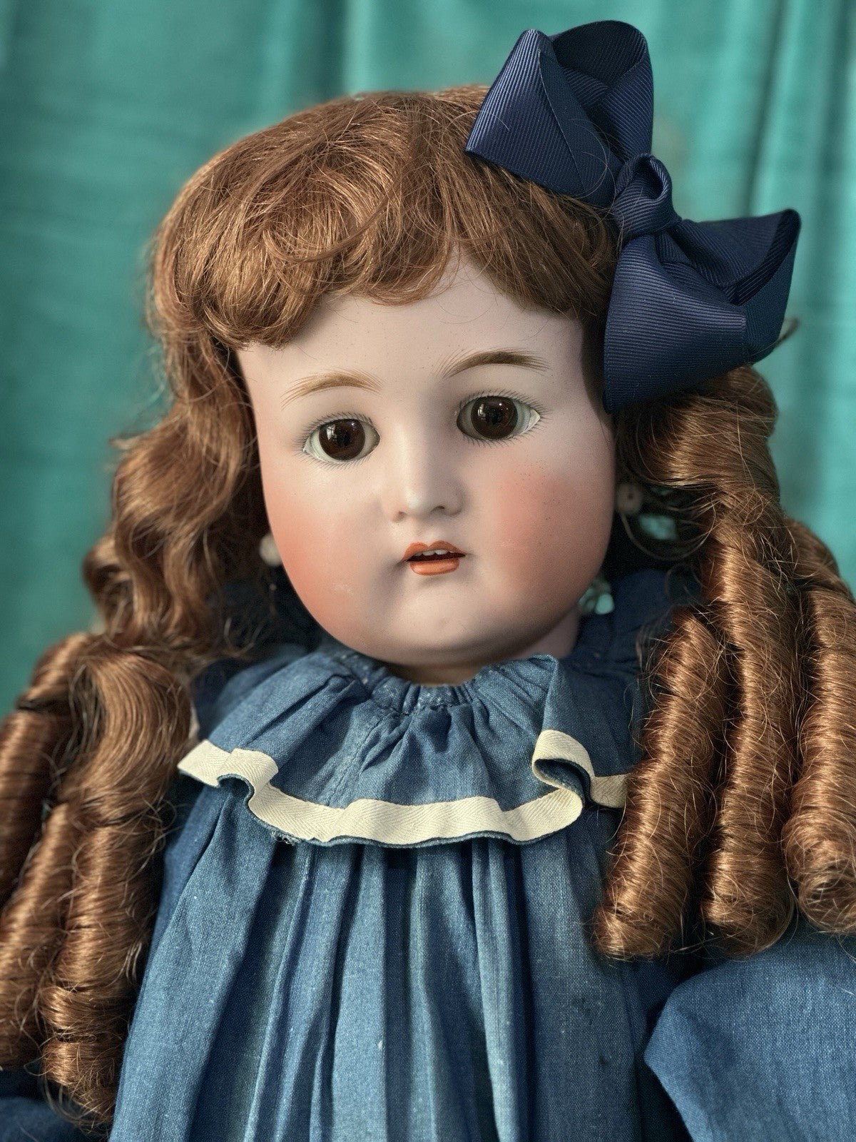 Antique German Kammer & Reinhardt Simon Halbig 28” Doll Bisque Head Comp Body