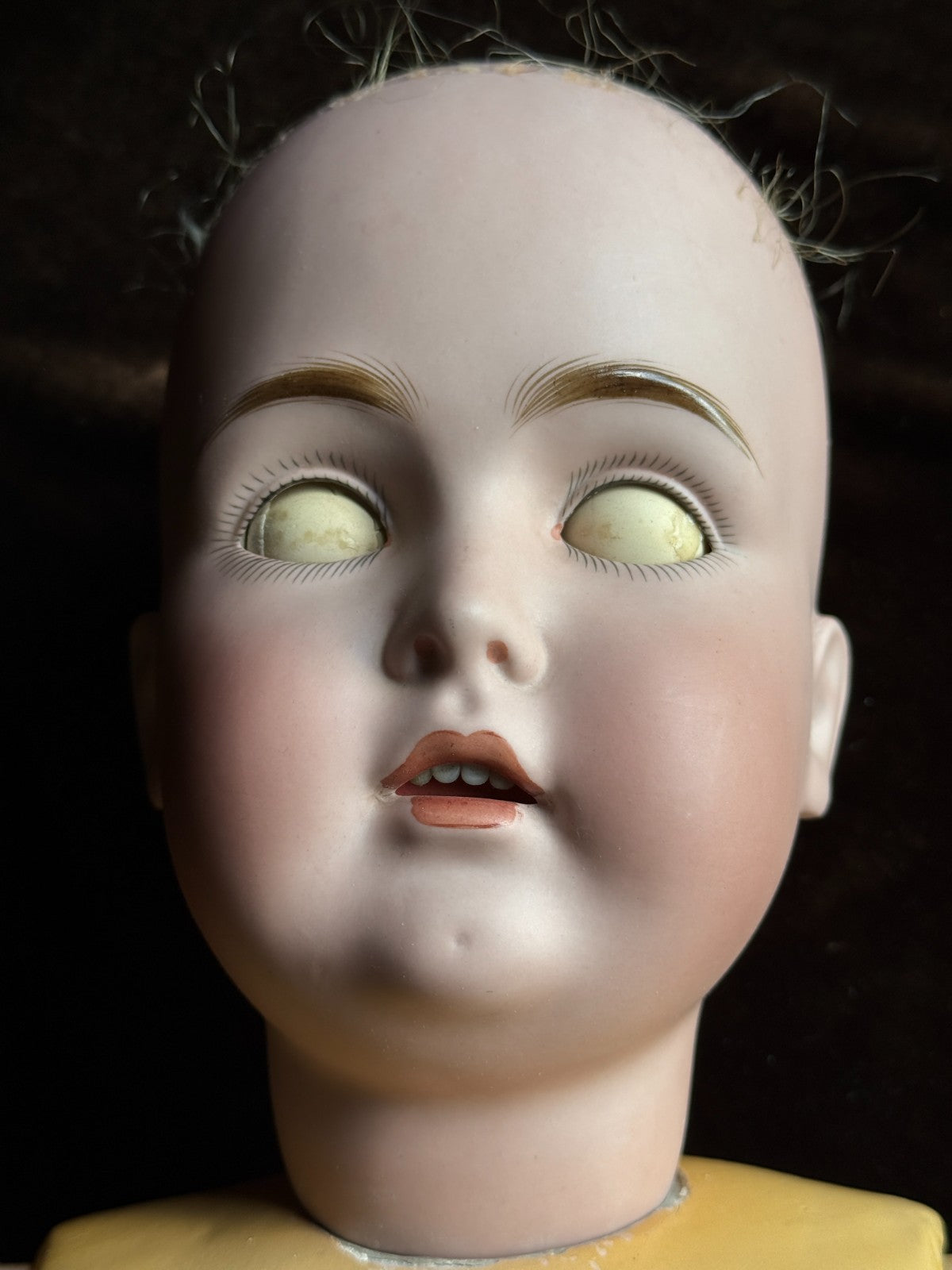 Large Antique German 31” Kestner 171 Bisque Head Doll