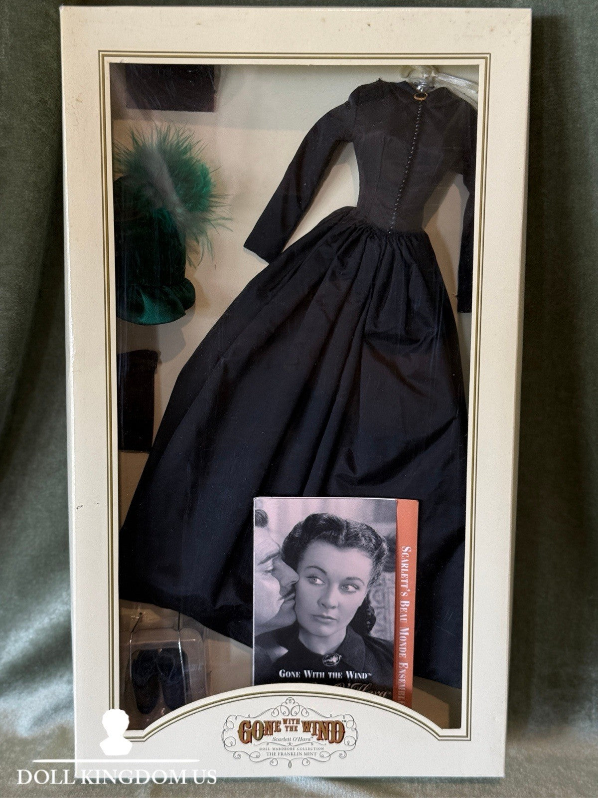 MIB Franklin Mint Gone with the Wind Scarlett O’Hara Beau Monde Ensemble Outfit