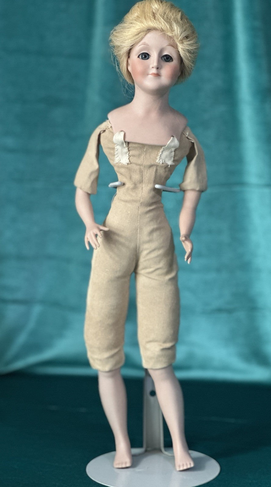 Vintage 1970’s Reproduction of Antique German Kestner Gibson Girl 15” Doll