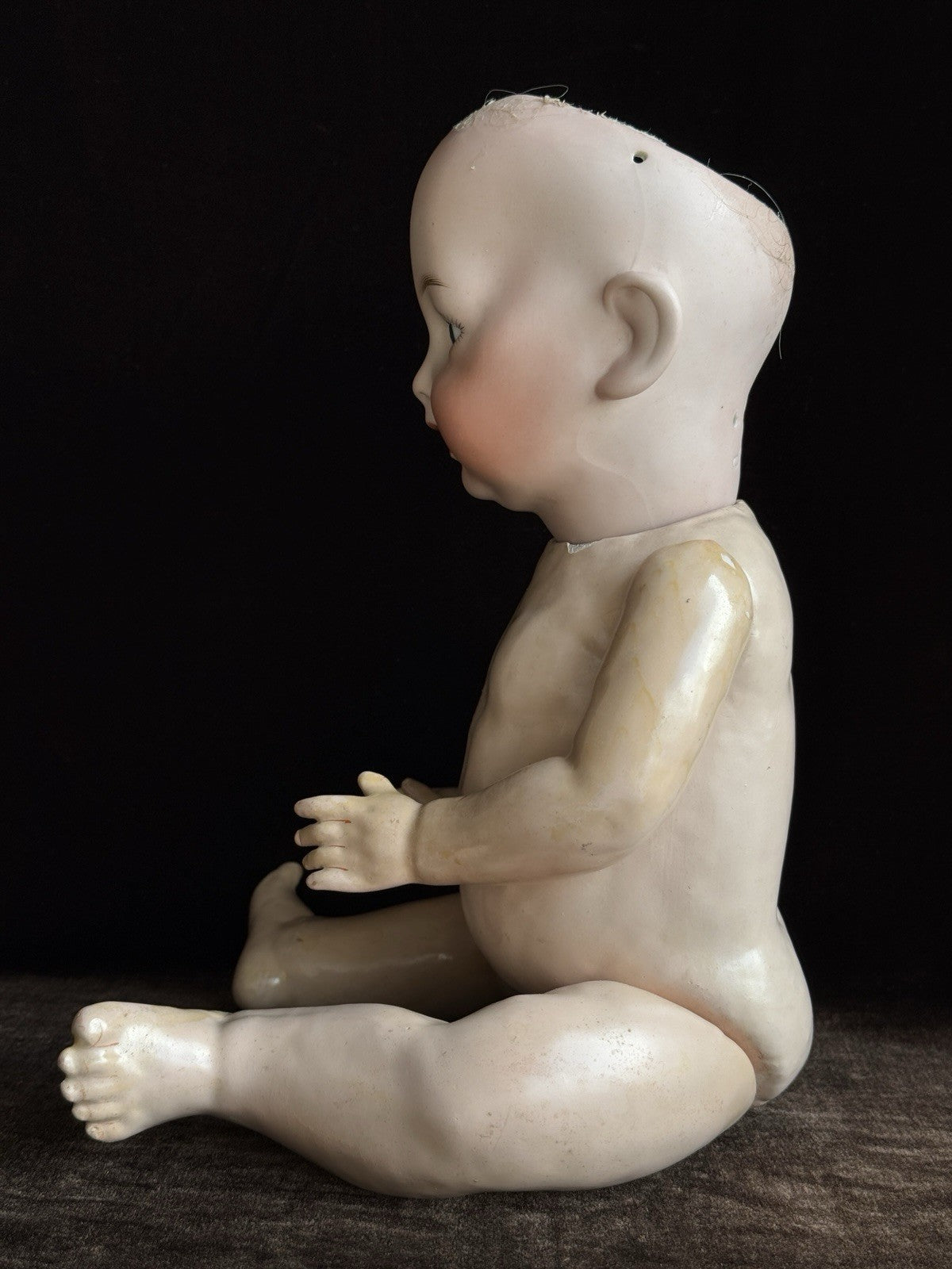 Antique Japan 16” Bisque Head Morimura Brothers Baby Doll