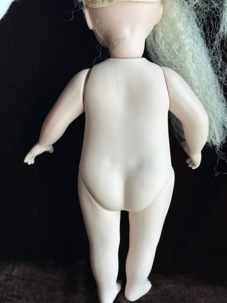 All Porcelain 18.5" Handmade Reproduction of Elke Hutchens Little Bo Peep Doll