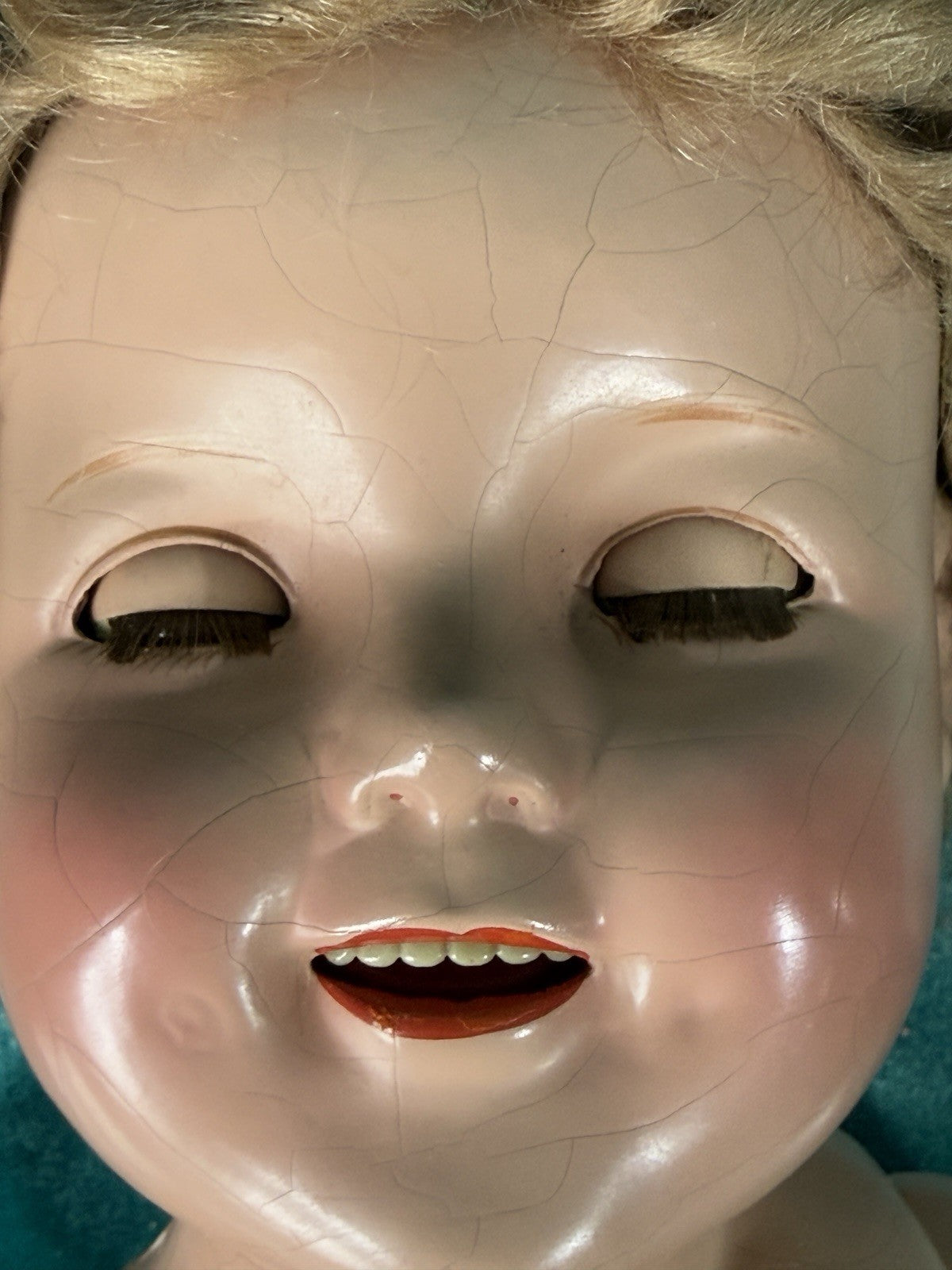 All Original Antique 1930’s Composition 21” Shirley Temple Doll by Ideal Company