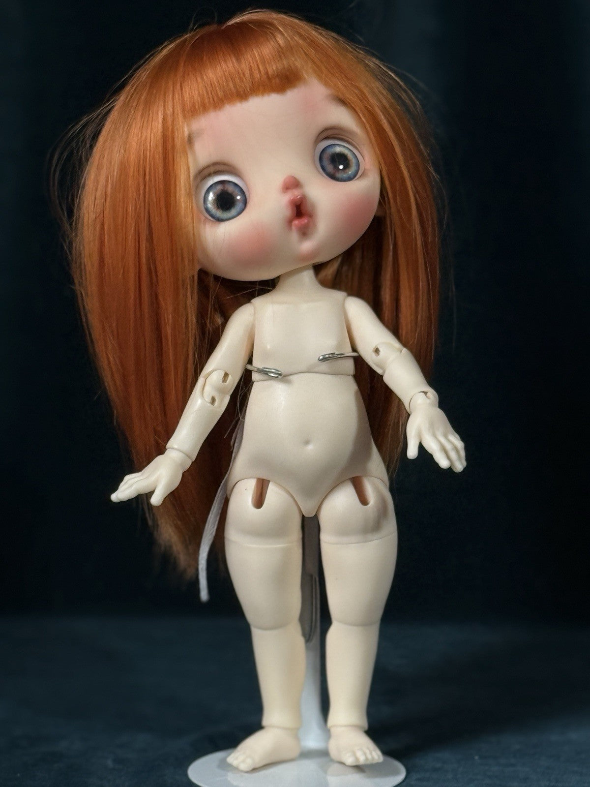 OOAK Custom Blythe 10” Artist BDJ Doll Red Hair