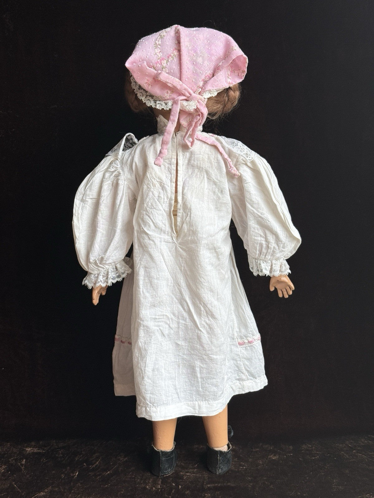 Large Antique American 21” Schoenhut 308 Series Wooden Girl Doll