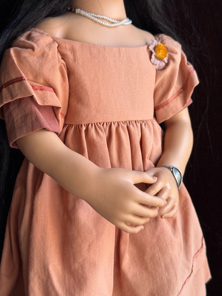 Collectible Vinyl Annette Himstedt 23” Doll “Morgana” 1996 New in Box