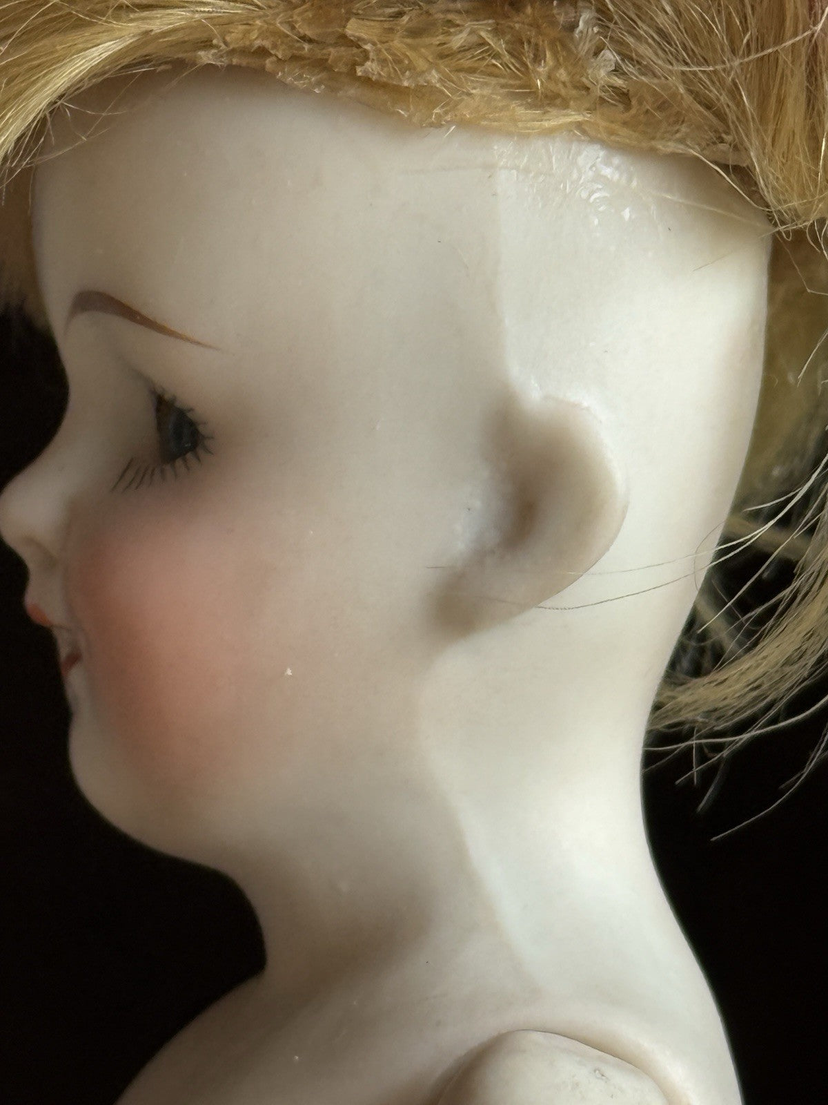Antique German 6” Kestner 150 All Bisque Mignonette Dollhouse Doll