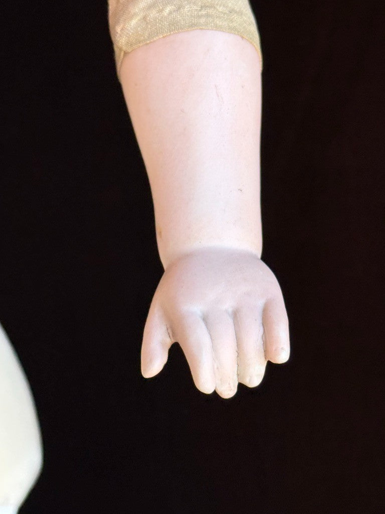 Antique German 26” Kestner Alphabet Series Bisque Shoulder Turned Head Doll