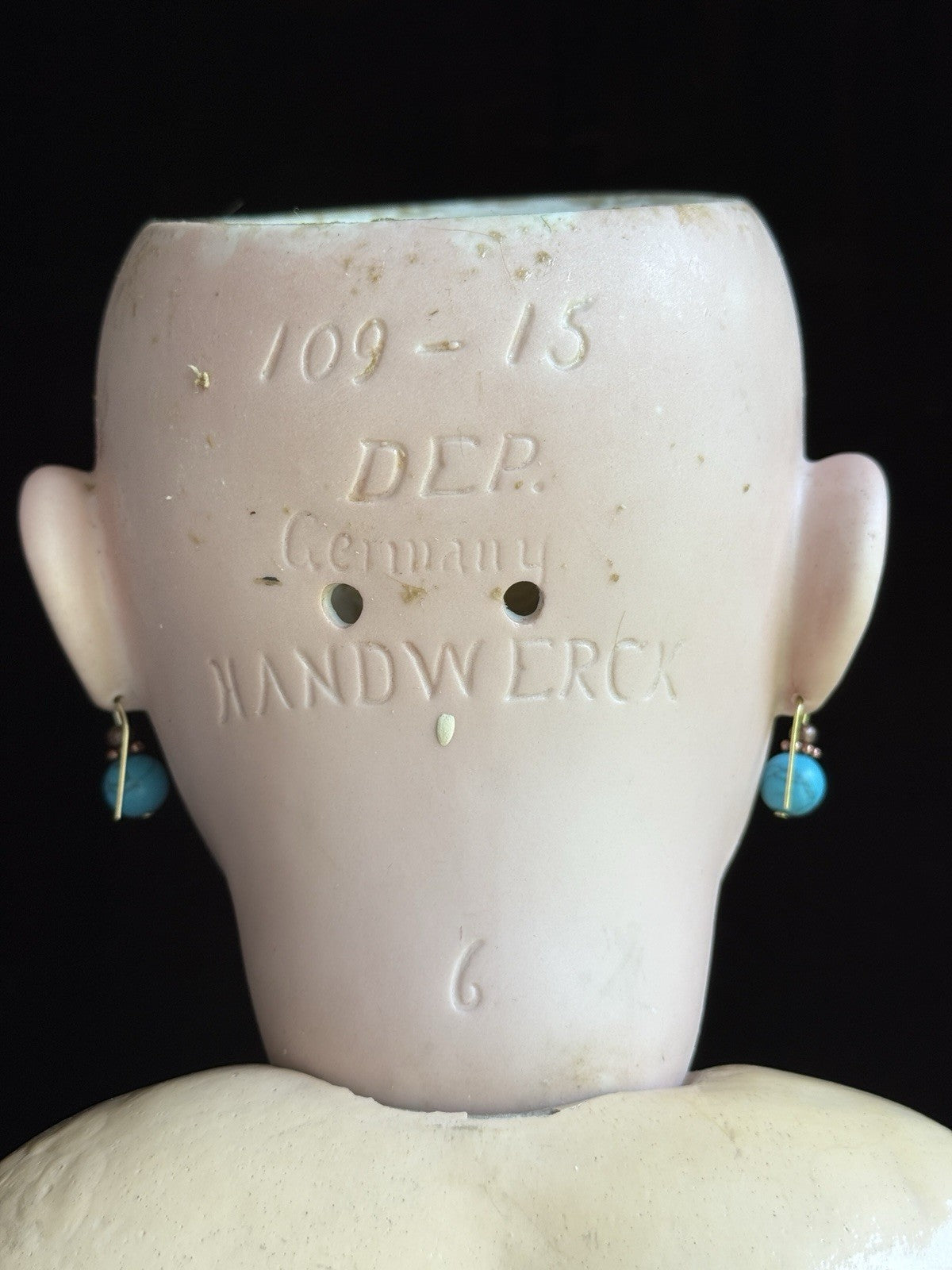 Antique German 30” Heinrich Handwerck 109 Dep Bisque Head Doll