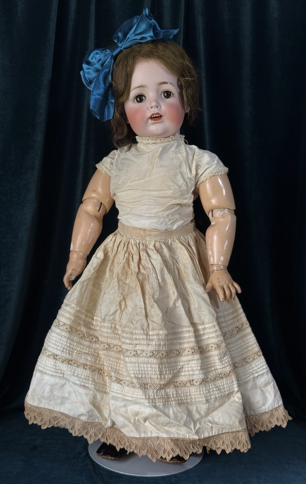 Antique 1890’s German 26” JDK Kestner 260 Toddler Doll French  Bebe Jumeau Body