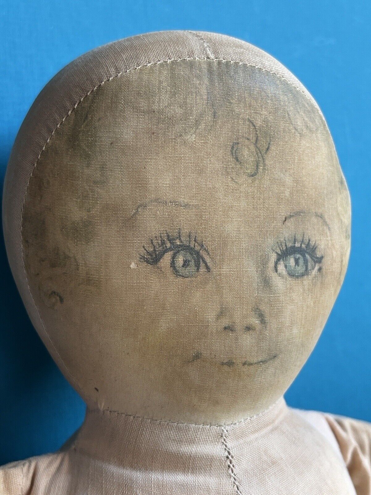 Antique American Cloth “Sweets” Doll by Maude Tousey Fangel Georgene Novelties