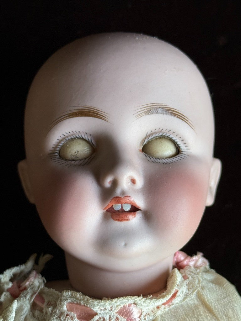Antique German 14” Kestner 143 Bisque Head Doll