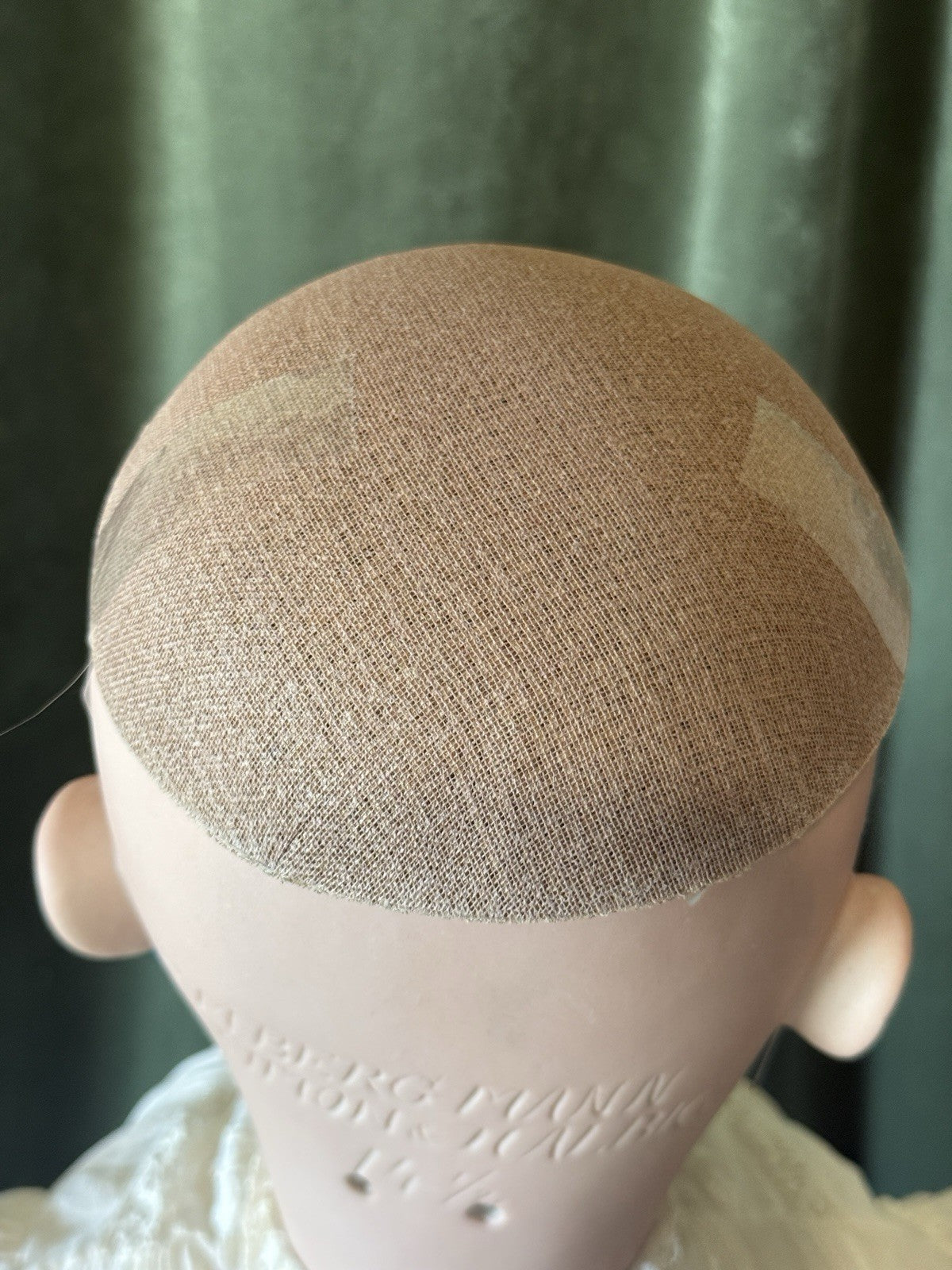 Antique German Simon Halbig CM Bergmann 33” Doll Bisque Head Composition Body