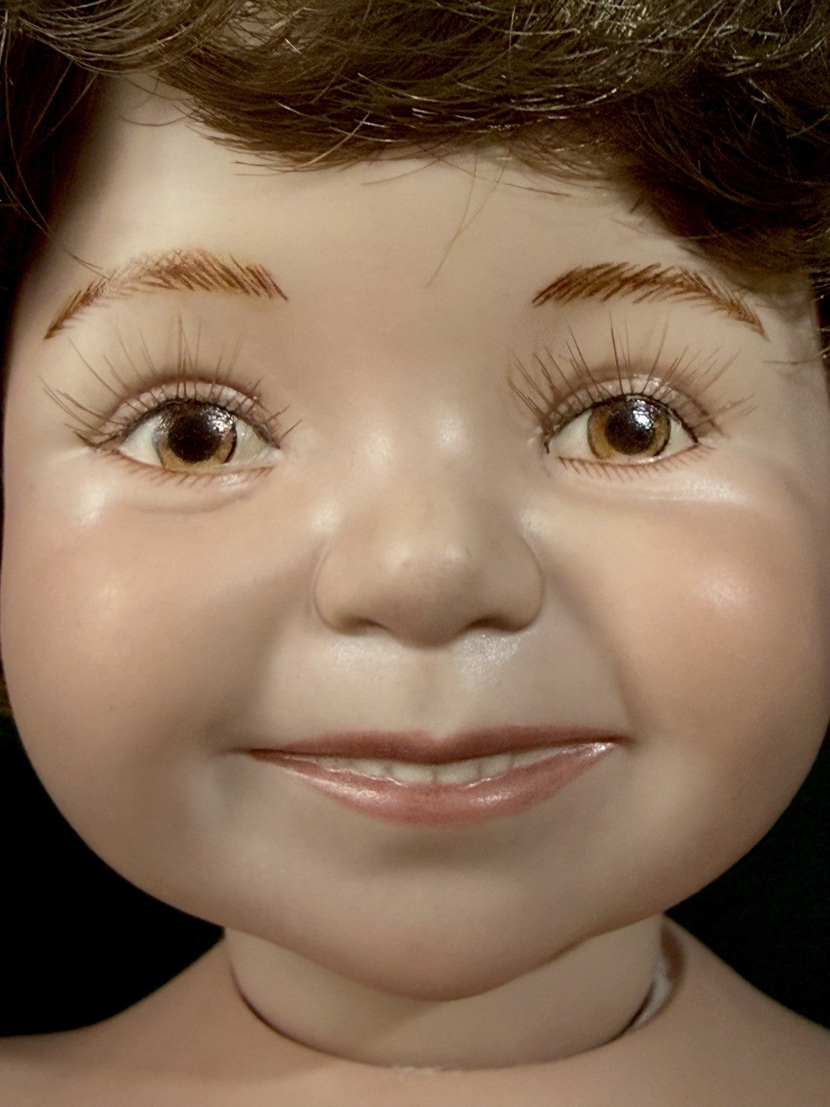 Reproduction Of “Kayla II” Mold by Dianna Effner Porcelain 18” Boy Doll
