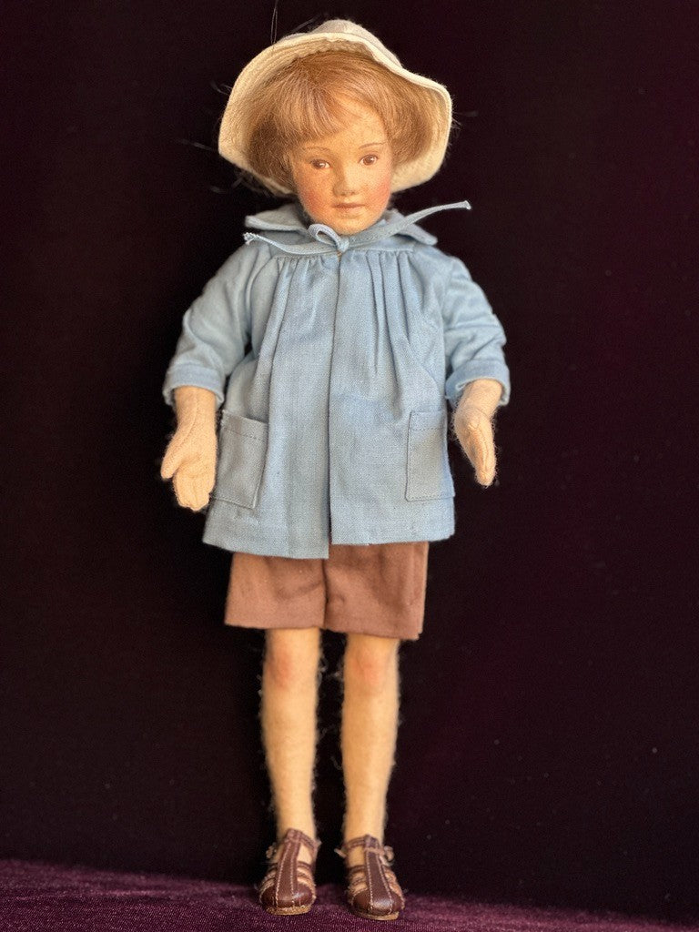 John Wright Christopher Robin Winnie the Pooh Pocket Series Felt Doll LE 3500