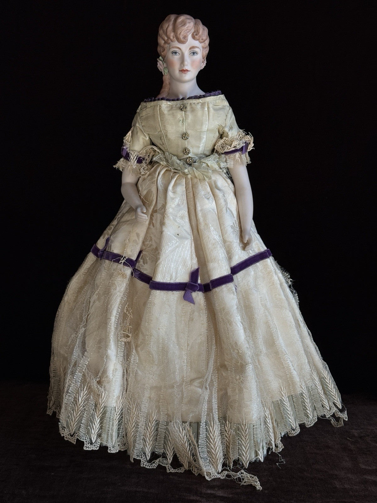 Vintage 1962 Porcelain 17.5” NIADA  Artist Fawn Zeller “Angela” Doll