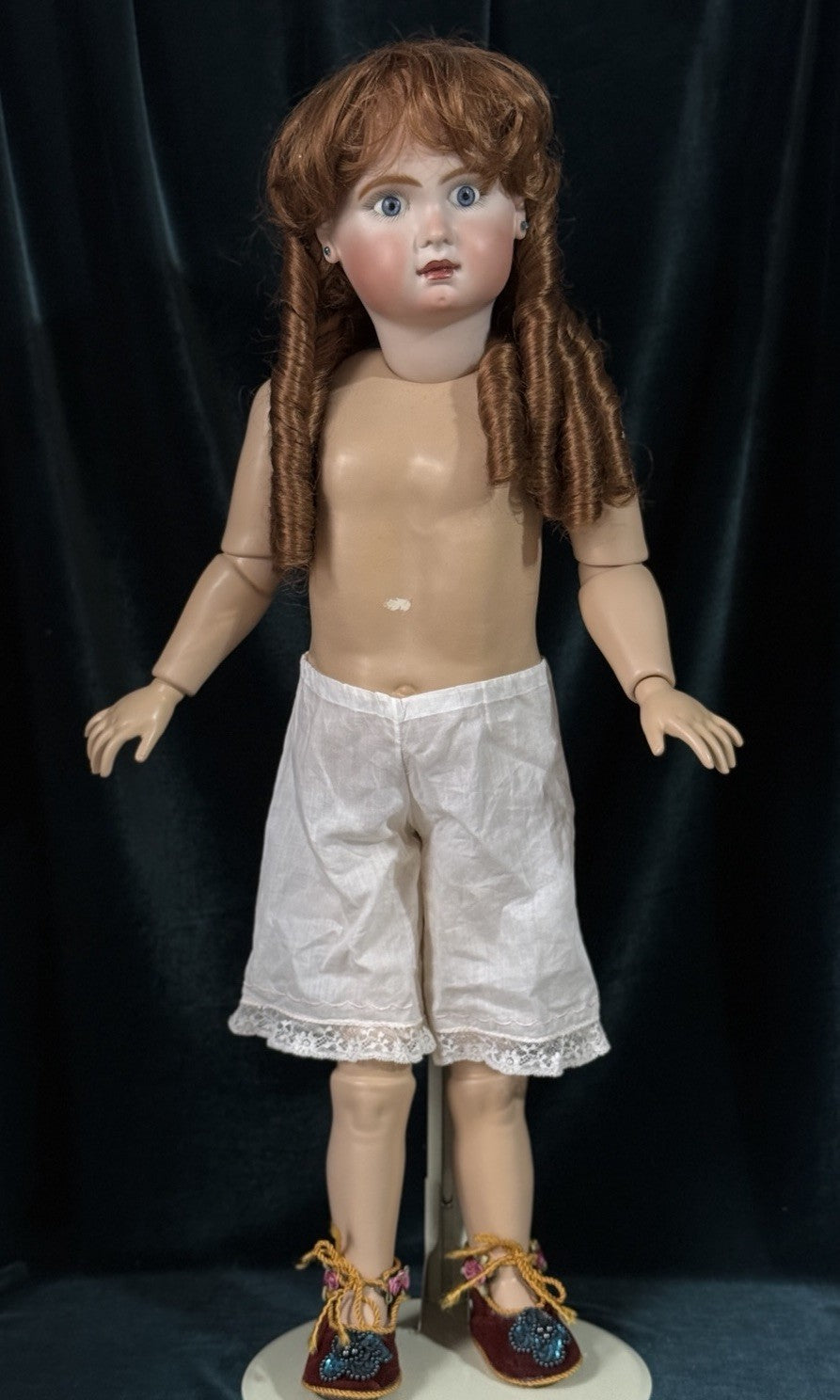 Vintage Reproduction of Antique French Jumeau  29” Doll