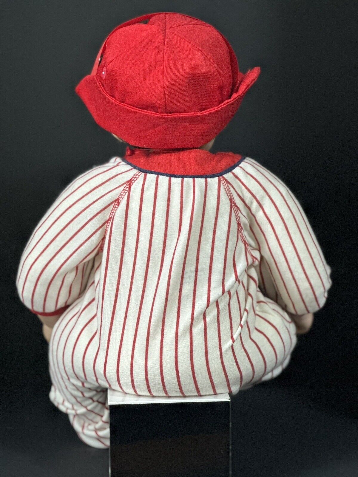 Collectible Porcelain 22” Doll “Bubba Bo Slugger” by Fayzah Spanos LE 1000