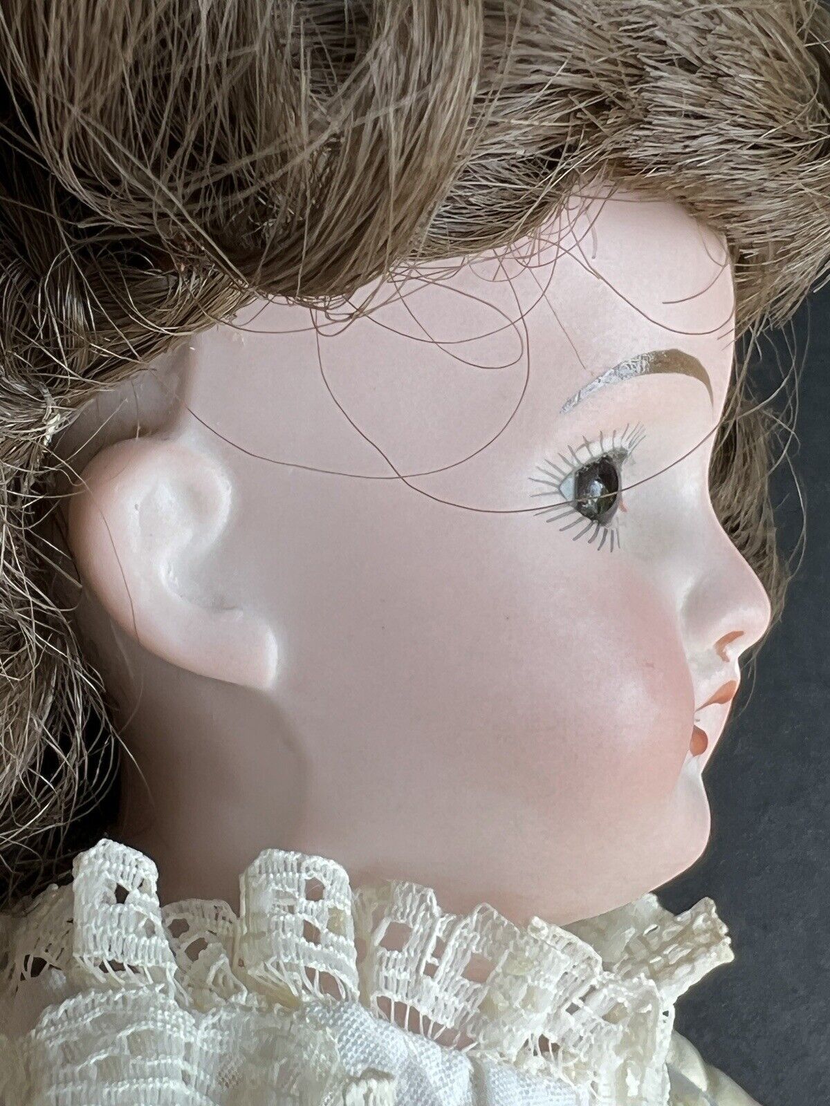Antique German 13” Cuno & Otto Dressel COD 93-A DEP Bisque Shoulder Head Doll