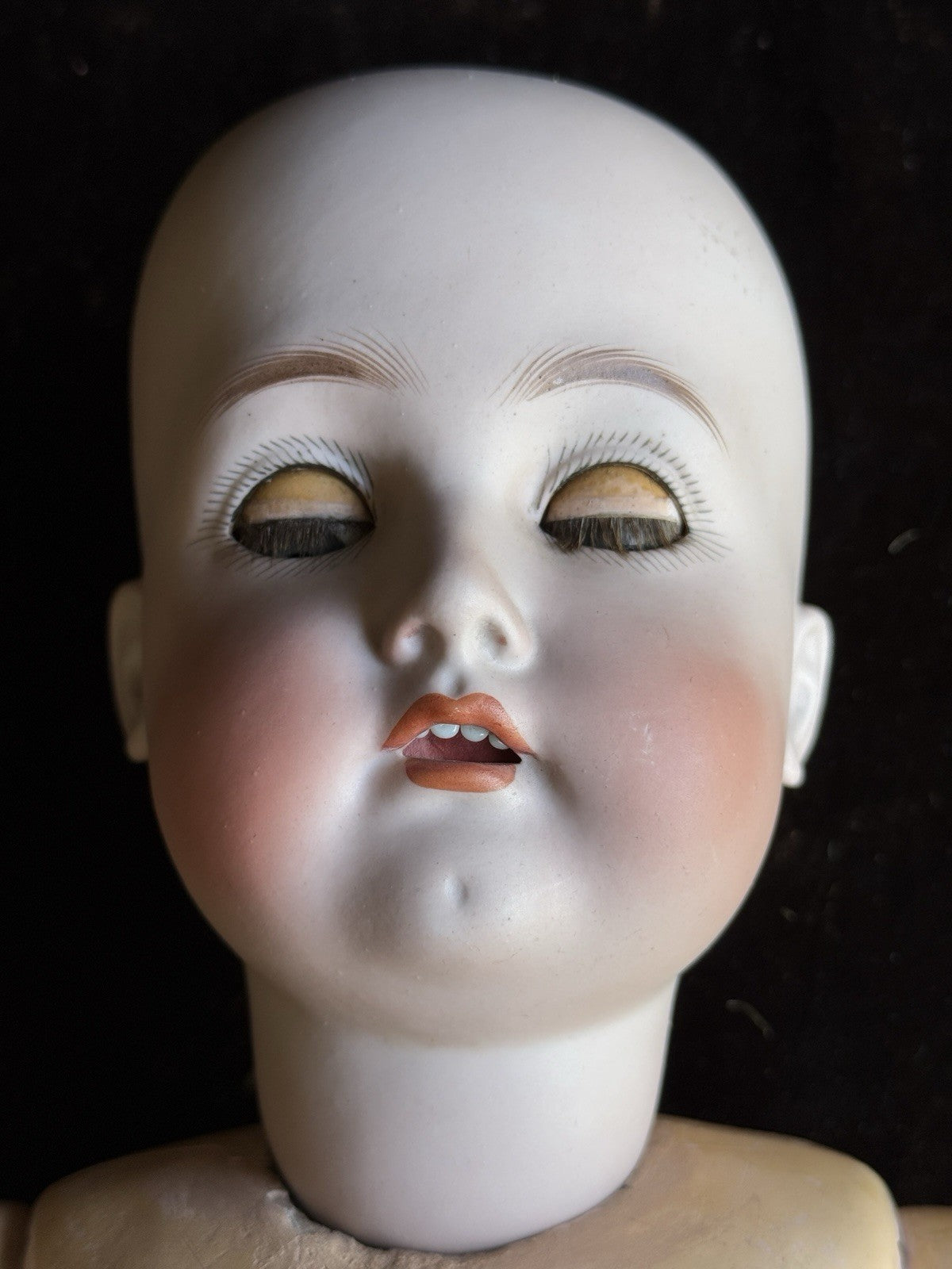 Antique German 27” Kammer Reinhardt Simon Halbig 403 69 Bisque Head Doll