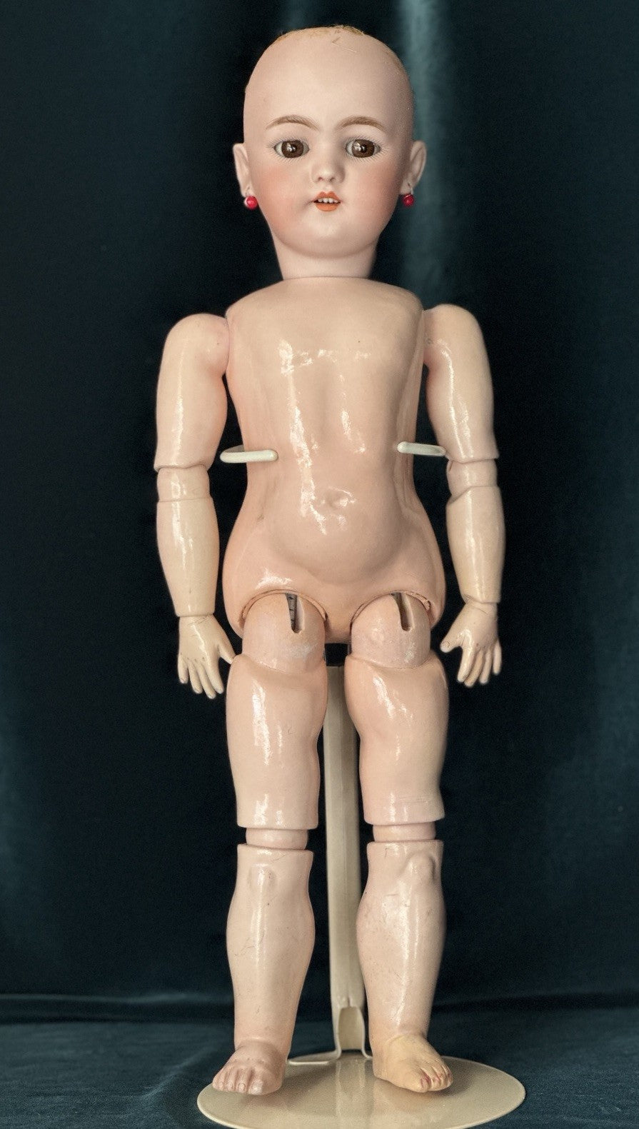 Antique German Simon Halbig Mold 1078 19” Doll Bisque Head Composition Body