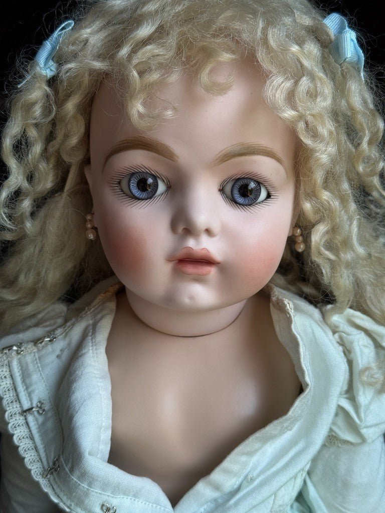 Colleen Phillips Porcelain Compo 26” Repro of Antique French Bru Jne Doll