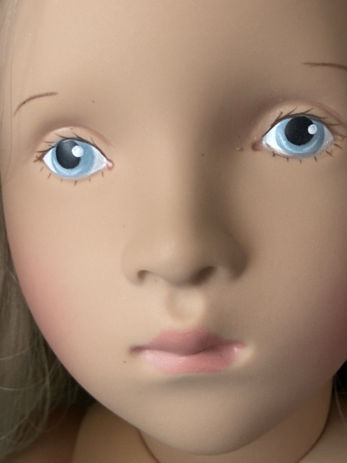 Collectible German Zwergnase by Sylvia Natterer Vinyl 18” “Eloise” Doll