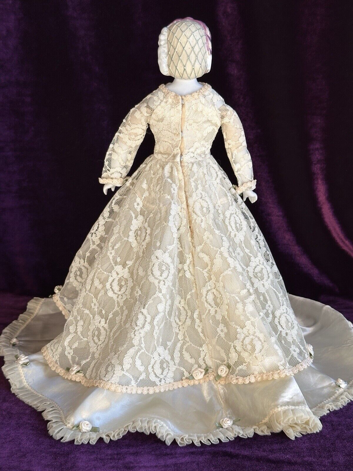 Rare Antique German 14.5” Alt Beck Gottschalck Empress Eugenie Parian China Doll