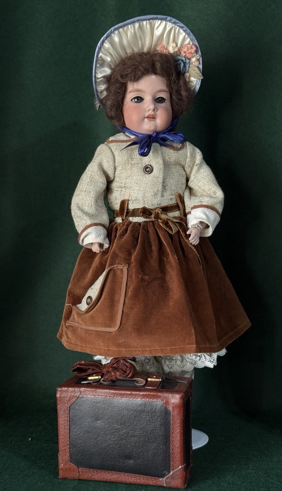 Antique German Armand Marseille 201013 Cryer Arabesque 18” Doll