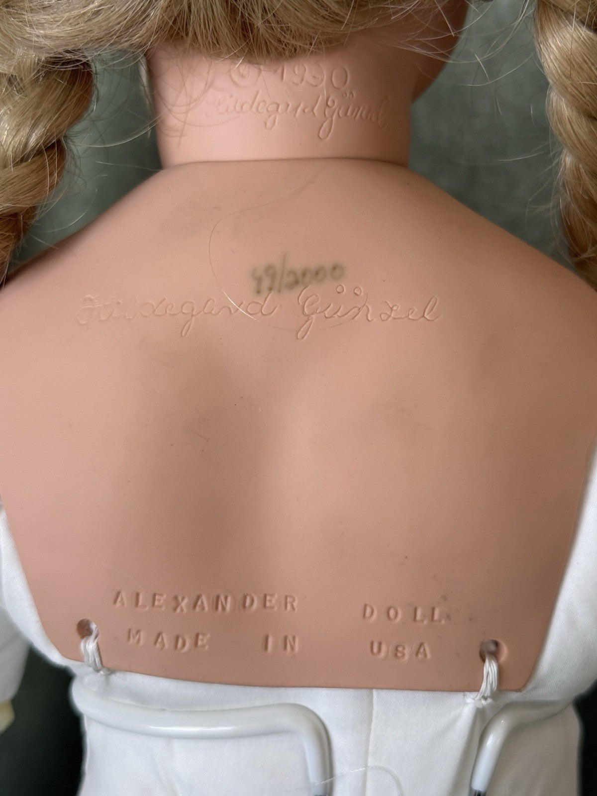 MIB Artist Hildegard Gunzel Vinyl 24” Doll “Tricia” LE 2000 Box/Tag/COA