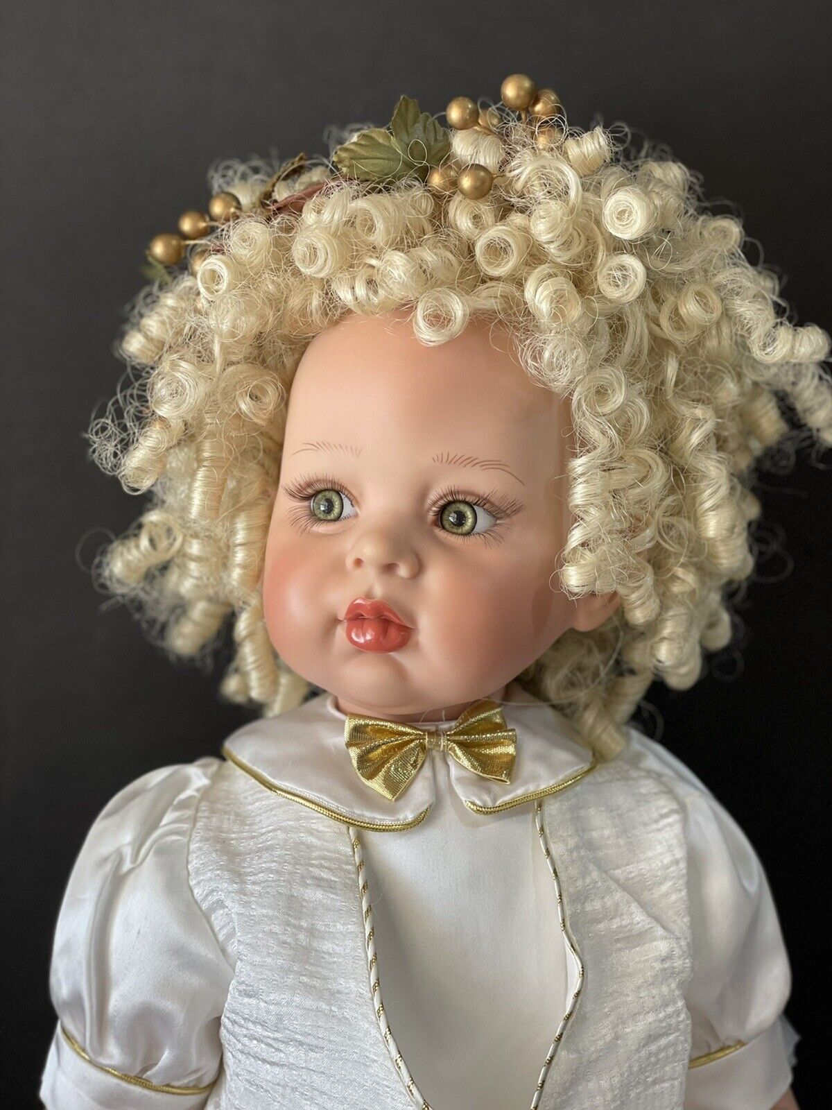 Collectible Vinyl 24” Doll “Eros” by Fayzah Spanos 1997 LE 1000