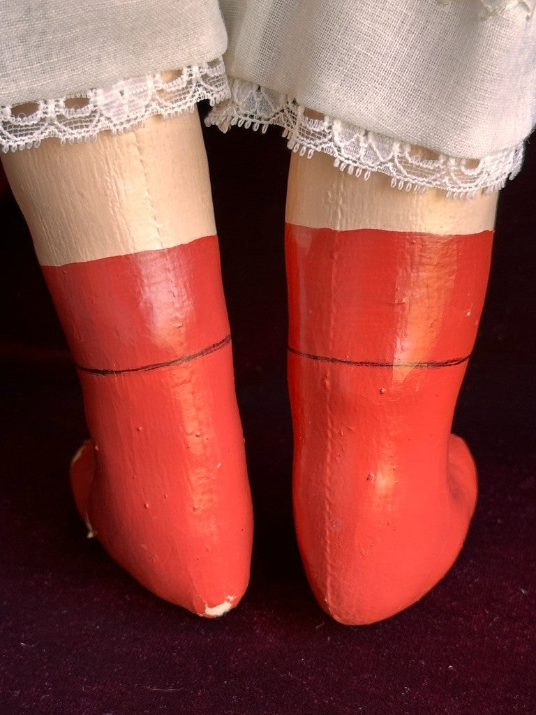 ODACA Artist 17” Reproduction of Alabama Baby Oil Painted Cloth Girl Doll