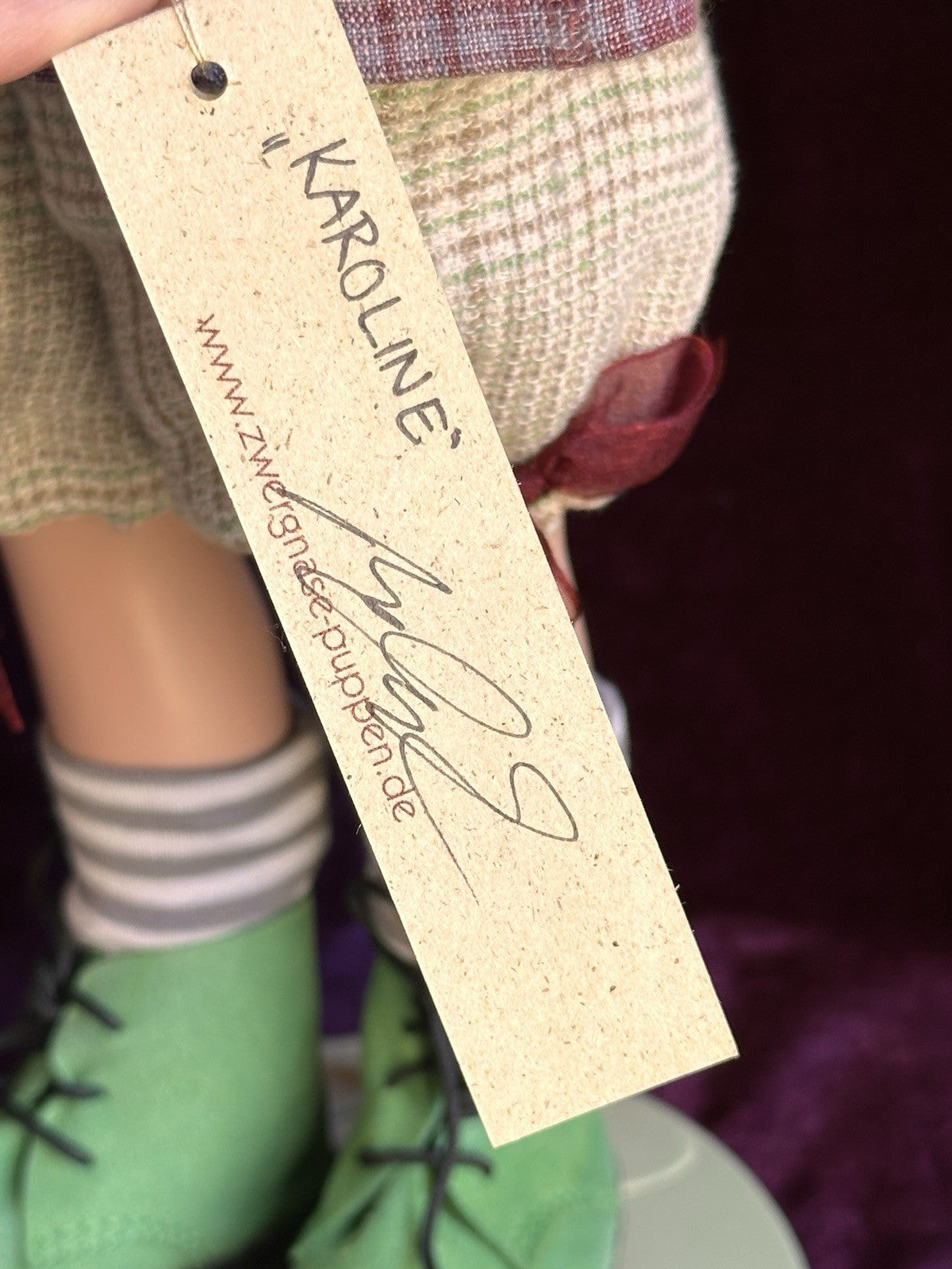 Zwergnase 19” Vinyl 2018 Karoline Doll By Nicole Marschollek Junior Collection