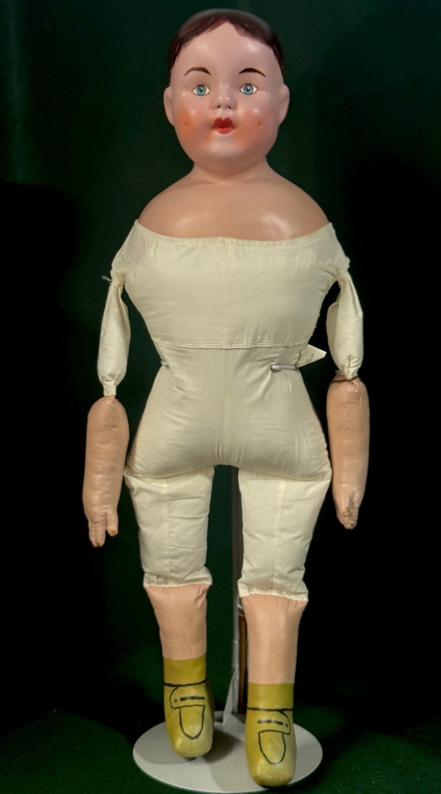 Reproduction Of Antique Ella Smith “Alabama Baby” 28” Cloth Doll