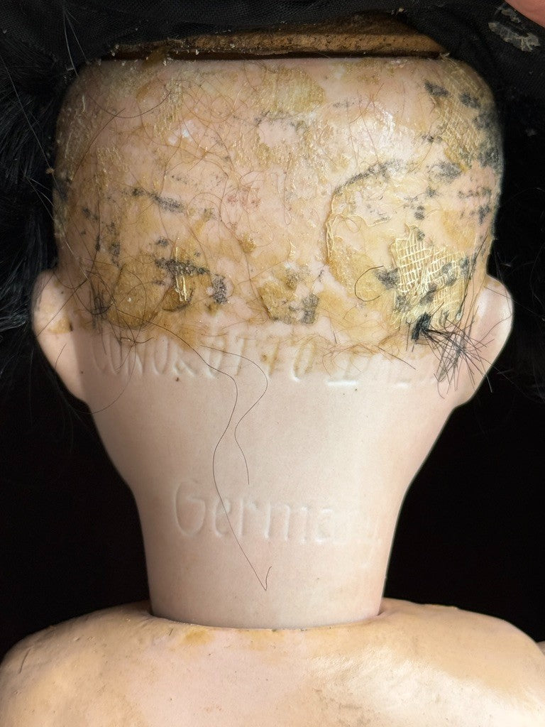 Antique German 22” Cuno Otto Dressel Mein Liebling Mold Bisque Head Doll
