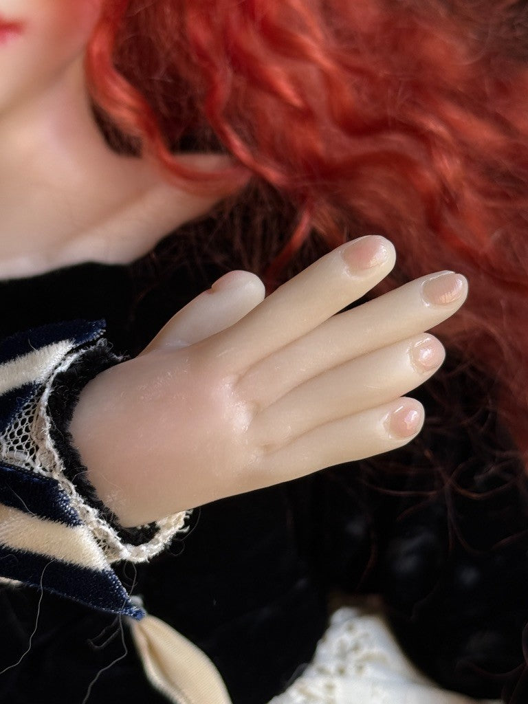 OOAK 25" Polymer Resin (?) Sylvie Doll by Roseweb Originals by Artis Kristy Hall